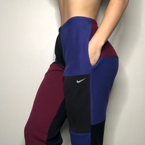 Nike Pants - NIKE Color Block Sweatpants